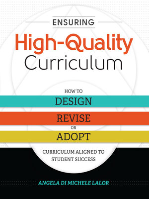 cover image of Ensuring High-Quality Curriculum
